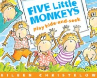 Omslagsbild: Five little monkeys play hide-and-seek av 