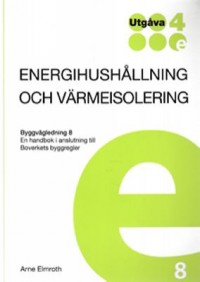 Omslagsbild: Energihushållning och värmeisolering av 