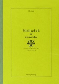 Omslagsbild: Minilagbok för nya svenskar av 
