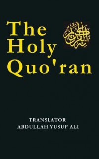 Omslagsbild: The holy Qur'an av 