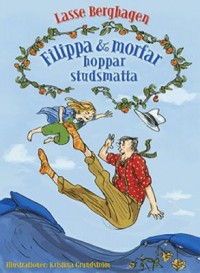 Omslagsbild: Filippa & morfar hoppar studsmatta av 