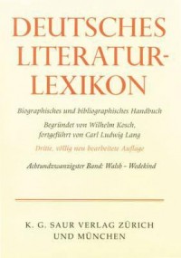 Omslagsbild: Deutsches Literatur-Lexikon av 