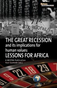 Omslagsbild: The great recession and its implications for human values av 