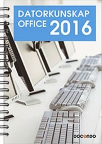 Omslagsbild: Datorkunskap Office 2016 av 
