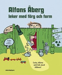 Omslagsbild: Alfons Åberg leker med färg och form av 