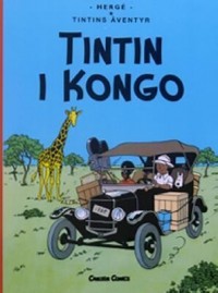 Omslagsbild: Tintin i Kongo av 