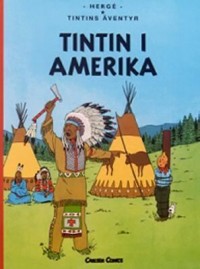Omslagsbild: Tintin i Amerika av 