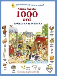 Omslagsbild: Mina första 1.000 ord - engelska & svenska av 