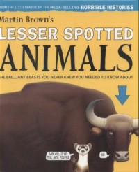 Omslagsbild: Martin Brown's lesser spotted animals av 
