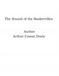 Omslagsbild: The hound of the Baskervilles av 