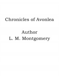 Omslagsbild: Chronicles of Avonlea av 