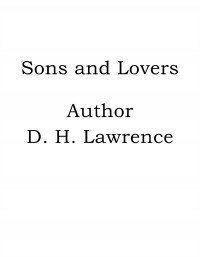 Omslagsbild: Sons and lovers av 