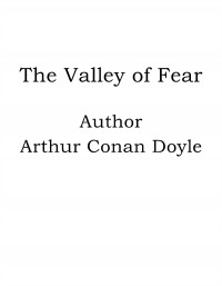 Omslagsbild: The valley of fear av 