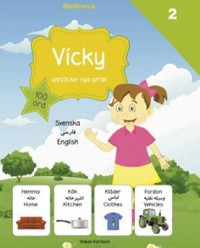 Omslagsbild: Vicky upptäcker nya språk - svenska, fārsī, English av 
