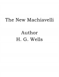 Omslagsbild: The new Machiavelli av 