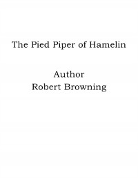 Omslagsbild: The Pied Piper of Hamelin av 