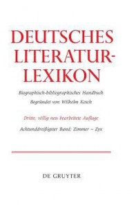 Omslagsbild: Deutsches Literatur-Lexikon av 