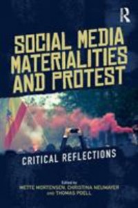 Omslagsbild: Social media materialities and protest av 
