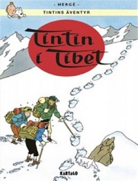 Omslagsbild: Tintin i Tibet av 
