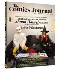 Omslagsbild: The comics journal av 