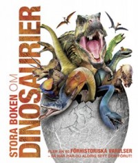 Omslagsbild: Stora boken om dinosaurier av 