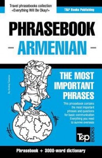Omslagsbild: English-Armenian phrasebook & topical vocabulary av 