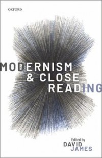 Omslagsbild: Modernism and close reading av 