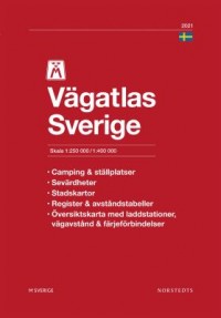 Omslagsbild: Motormännen Vägatlas Sverige av 