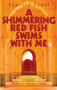 Omslagsbild: A shimmering red fish swims with me av 