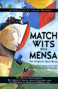 Omslagsbild: Match wits with Mensa av 