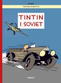 Omslagsbild: Tintin i Sovjet av 