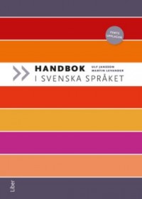 Omslagsbild: Handbok i svenska språket av 