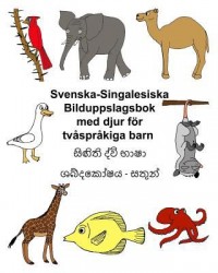 Omslagsbild: Bilduppslagsbok med djur för tvåspråkiga  barn av 