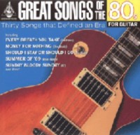 Omslagsbild: Great songs of the 80s for guitar av 