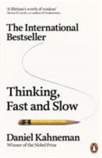 Omslagsbild: Thinking, fast and slow av 