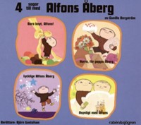 Omslagsbild: 4 sagor till med Alfons Åberg av 