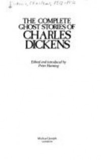 Omslagsbild: The complete ghost stories of Charles Dickens av 