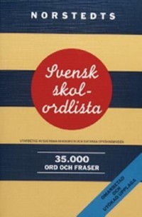 Omslagsbild: Svensk skolordlista av 
