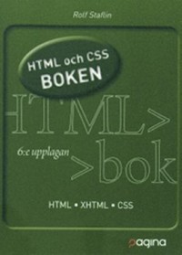 Omslagsbild: HTML- och CSS-boken av 
