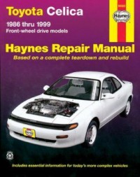 Cover art: Toyota Celica FWD automotive repair manual by 