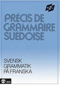 Omslagsbild: Précis de grammaire suédoise av 