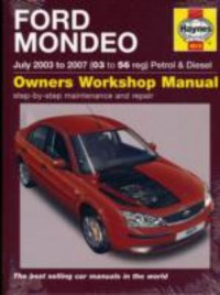 Omslagsbild: Ford Mondeo owners workshop manual av 
