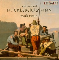 Omslagsbild: Adventures of Huckleberry Finn av 