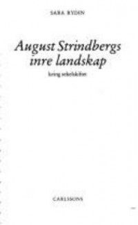 Omslagsbild: August Strindbergs inre landskap av 