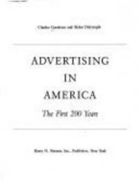 Omslagsbild: Advertising in America av 