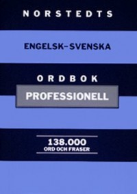 Omslagsbild: Norstedts engelsk-svenska ordbok - professionell av 