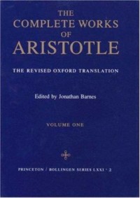 Omslagsbild: The complete works of Aristotle av 