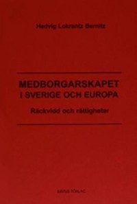Omslagsbild: Medborgarskapet i Sverige och Europa av 