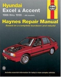 Cover art: Hyundai Excel & Accent automotive repair manual by 
