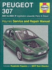 Omslagsbild: Peugeot 307 service and repair manual av 